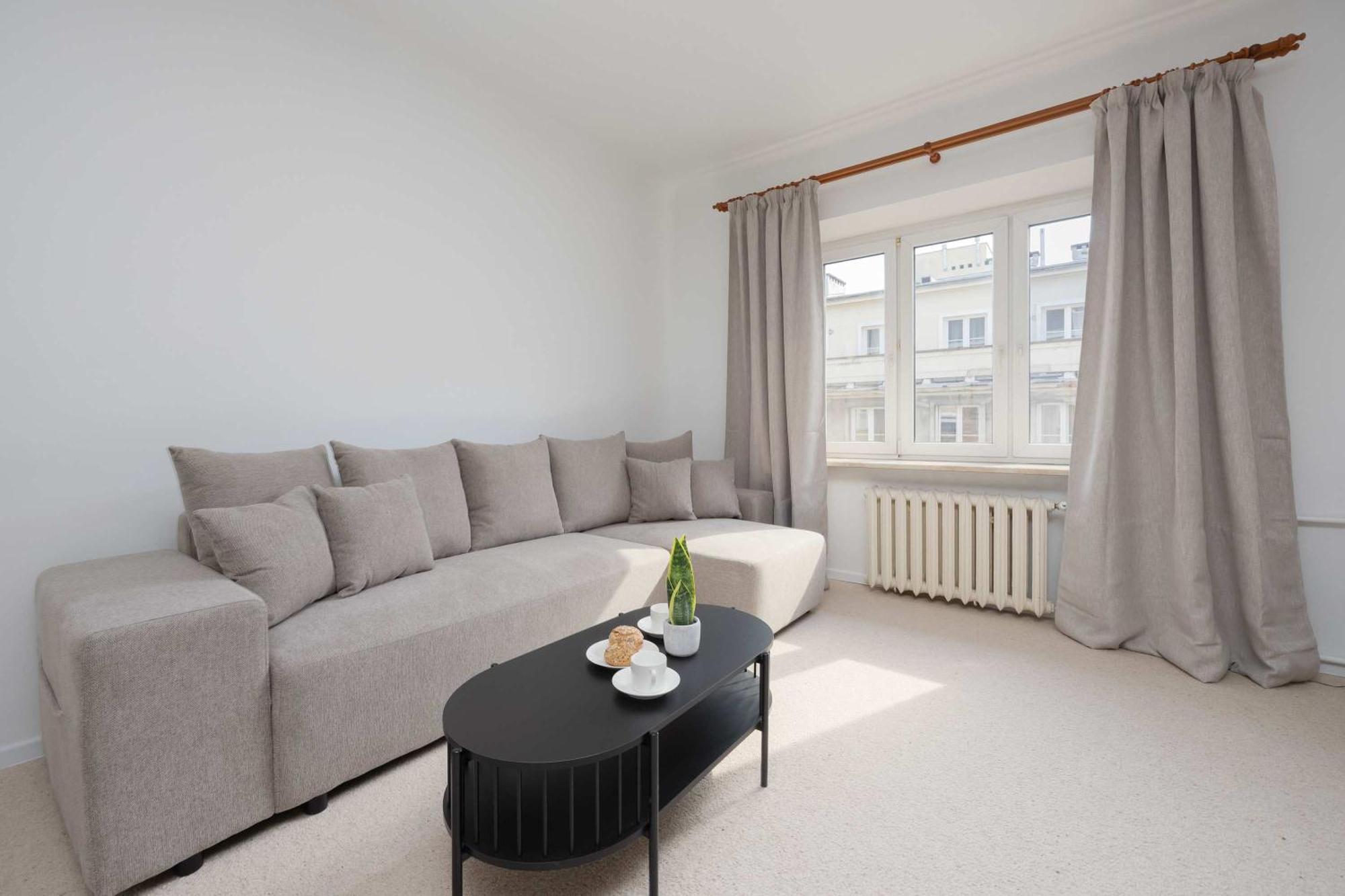 Căn hộ Bright Mazowiecka In Near Old Town By Renters Warsaw