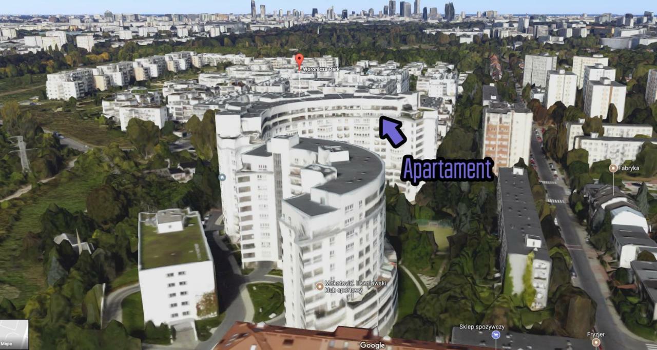 Apartment Walk Distance To Mokotow Business Park Warschau