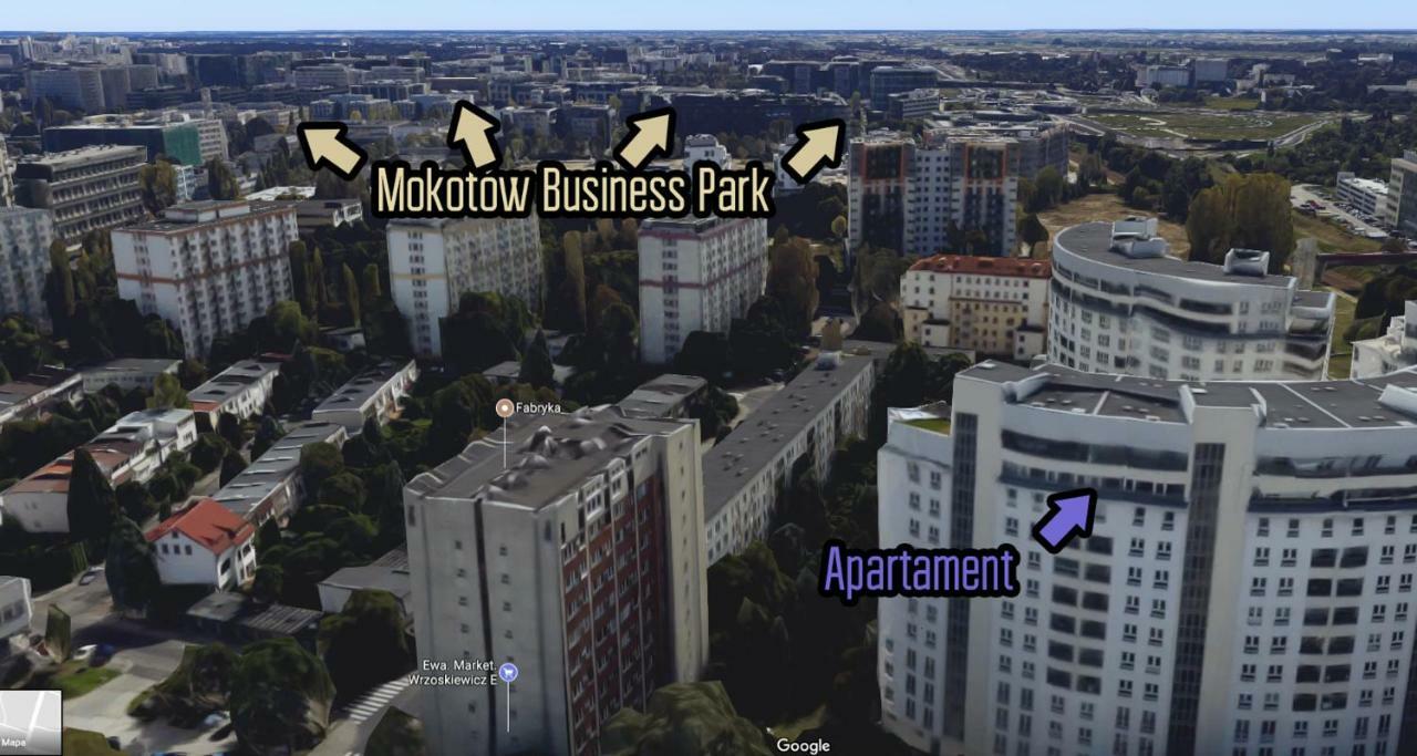 Walk Distance To Mokotow Business Park Apartment *