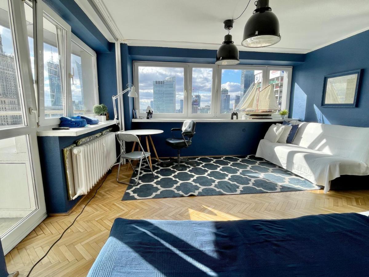 Super Blue Scisle Centrum Dwie Linie Metra Netflix Wifi 300 Mbs Panorama Miasta * Warsaw