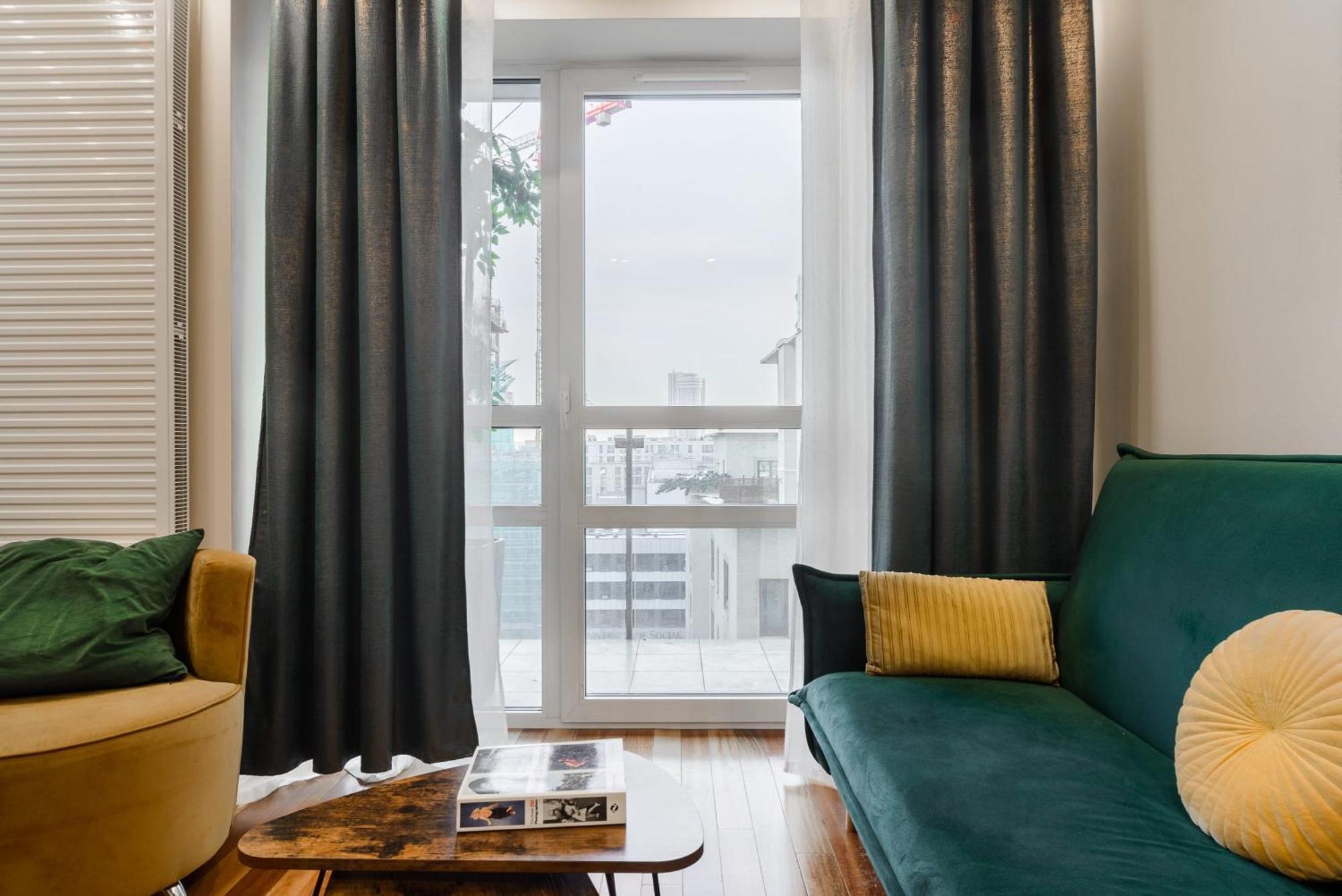 Apartment Lumina With Balcony Platinum Tower Warsaw