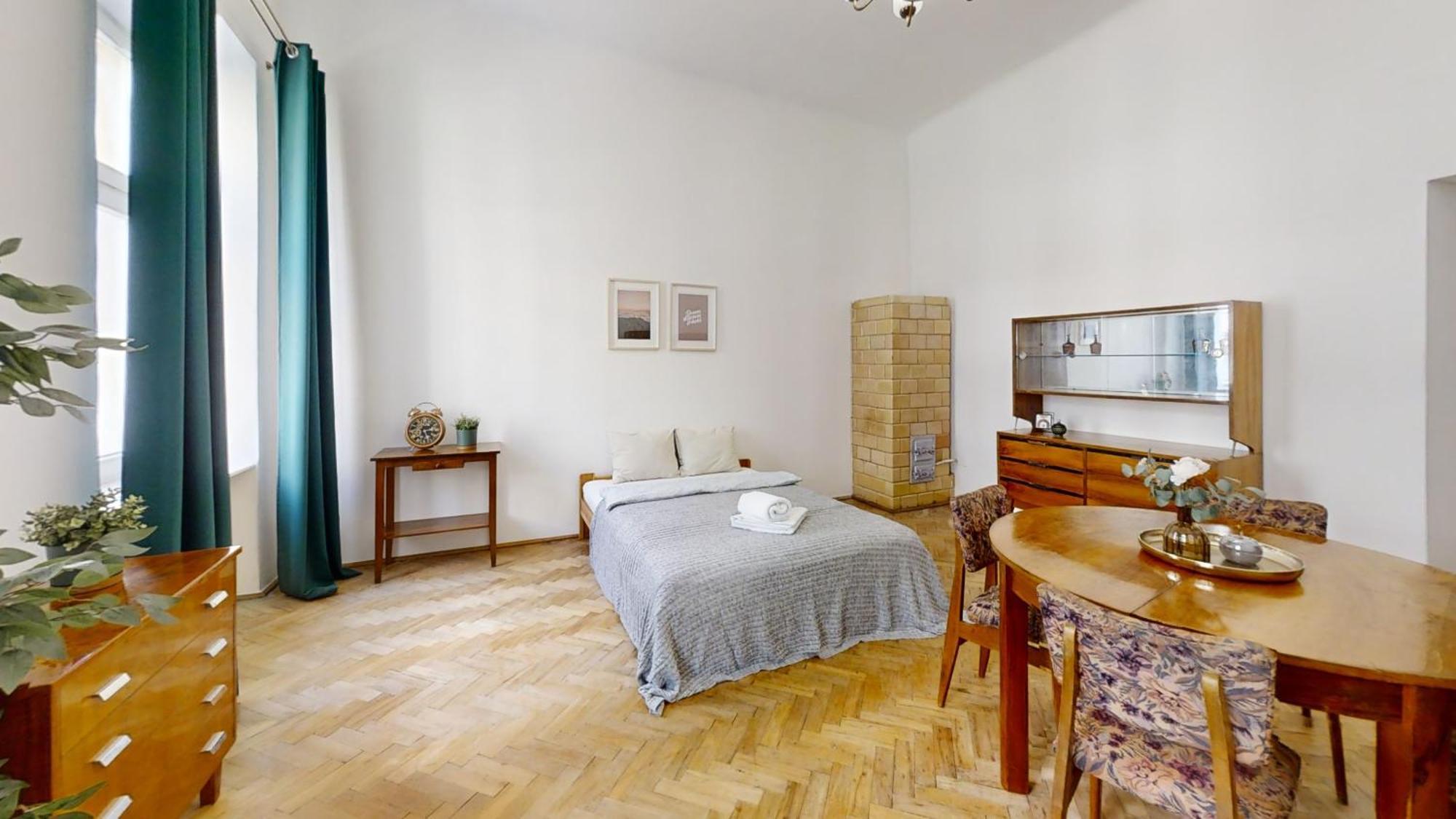 Vintage Tenement House Apartment Warsaw