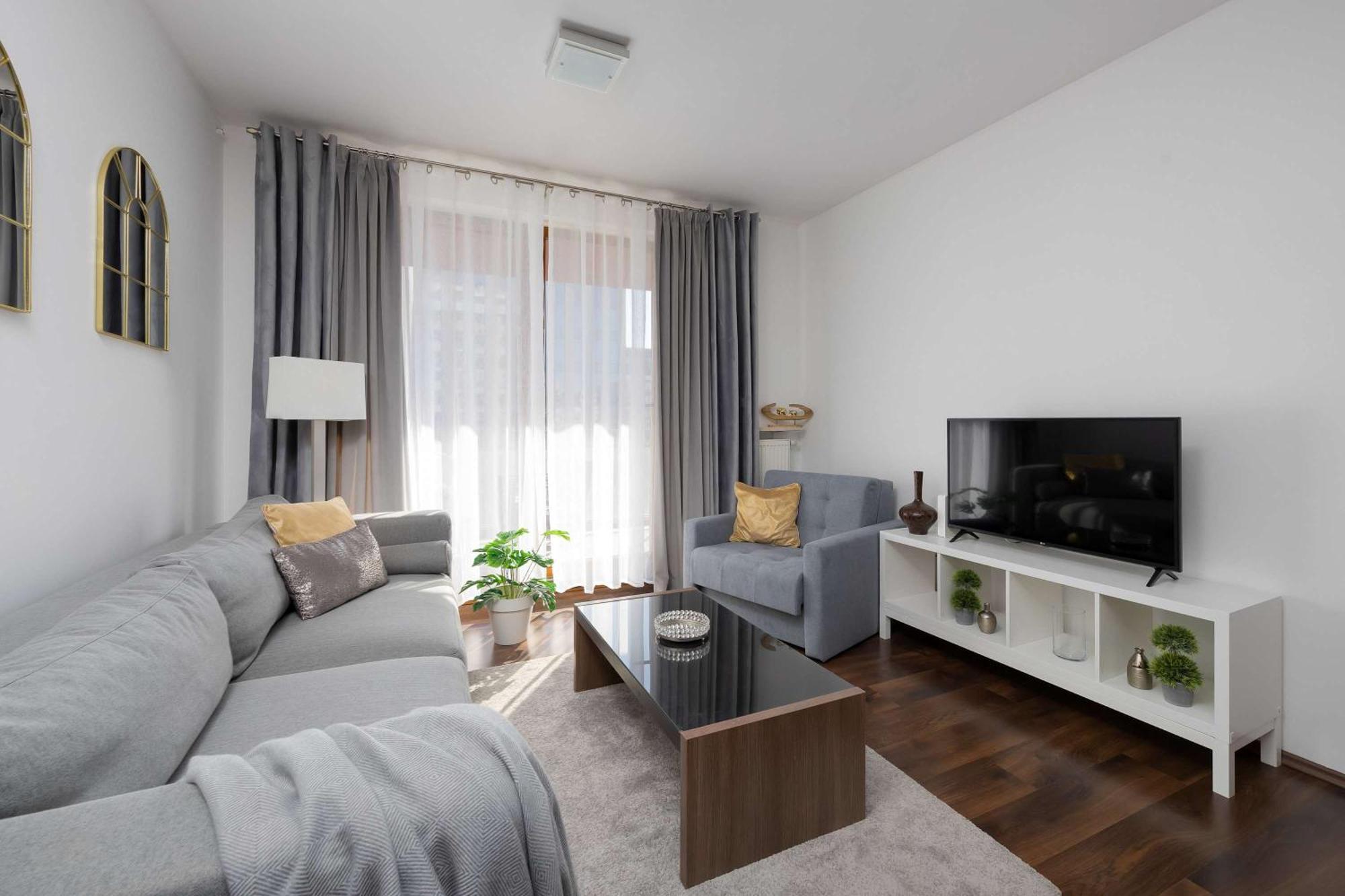 Rodzinny Dla 6 Osob Z Parkingiem Mokotow By Renters Apartment