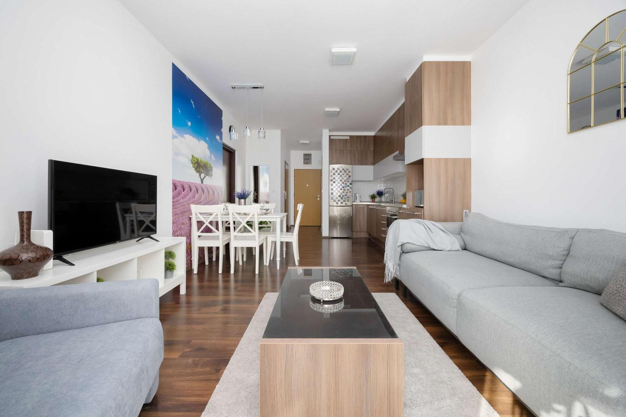 Apartment Rodzinny Dla 6 Osob Z Parkingiem Mokotow By Renters