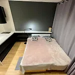 Time&House Pileckiego Przy Centrum Onkologi I Klinice Novum Apartament Na Wylacznosc Pokoj,Sypialnia,Lozko, Lazienka,Kuchnia