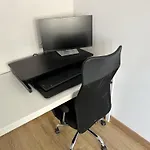 Central Apartment With Workspace