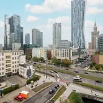 Przytulne Studio W Centrum Warszawy Z Widokiem Na Miasto, Wanna I Balkonem By Rent Like Home
