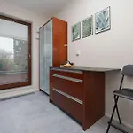 Air Conditioned Apartment With Parking And Desk For Remote Work In Warsaw By Noclegi Renters