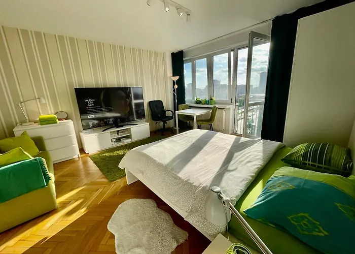 Super Apartament Green Rondo Onz Metro Nowe Wifi 300 Mb/S Aircondition Netflix Spotify
