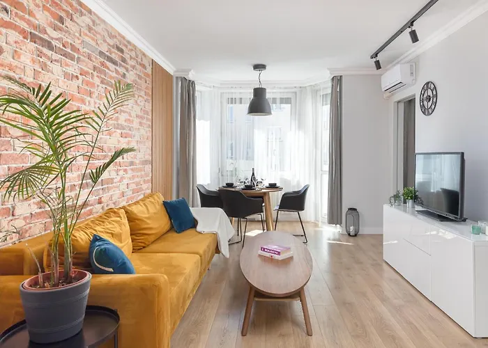 Stylowy Apartament Z Pieknym Widokiem Na Miasto