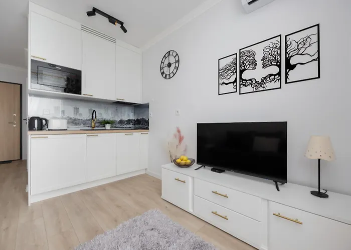 Modern Studio Apartment With Balcony By Rent Like Home
