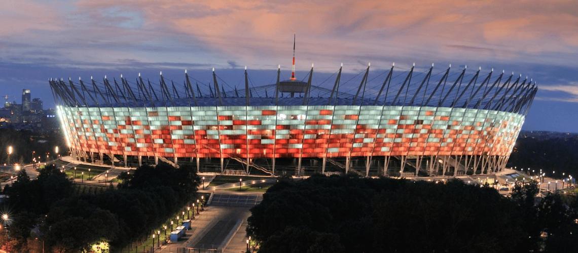 With Park And National Stadion View Private Free Parking Apartament Warszawa
