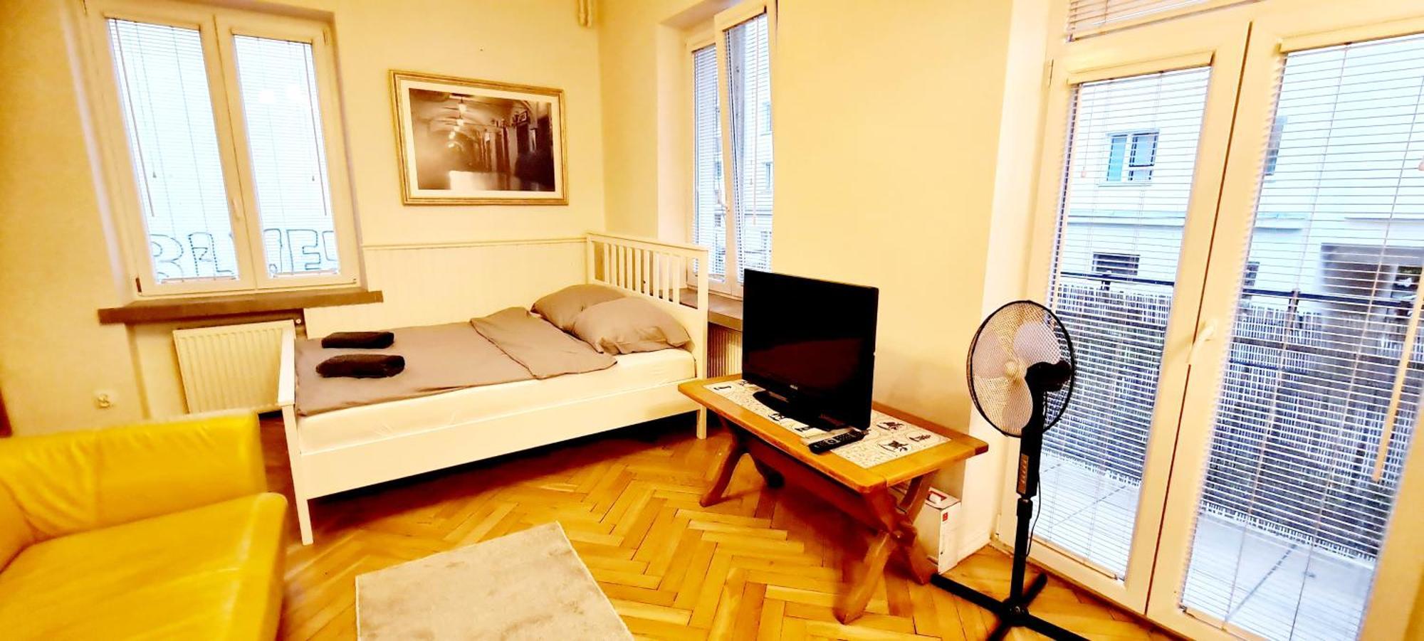 Apartament 40m2 Studio, Balcony, Wi-fi - Grazyny 5 M 2 Warszawa