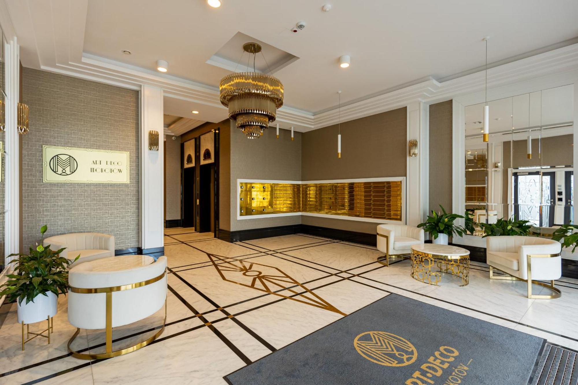 Art Deco Mokotow With Parking & Gym By Renters Prestige Căn hộ