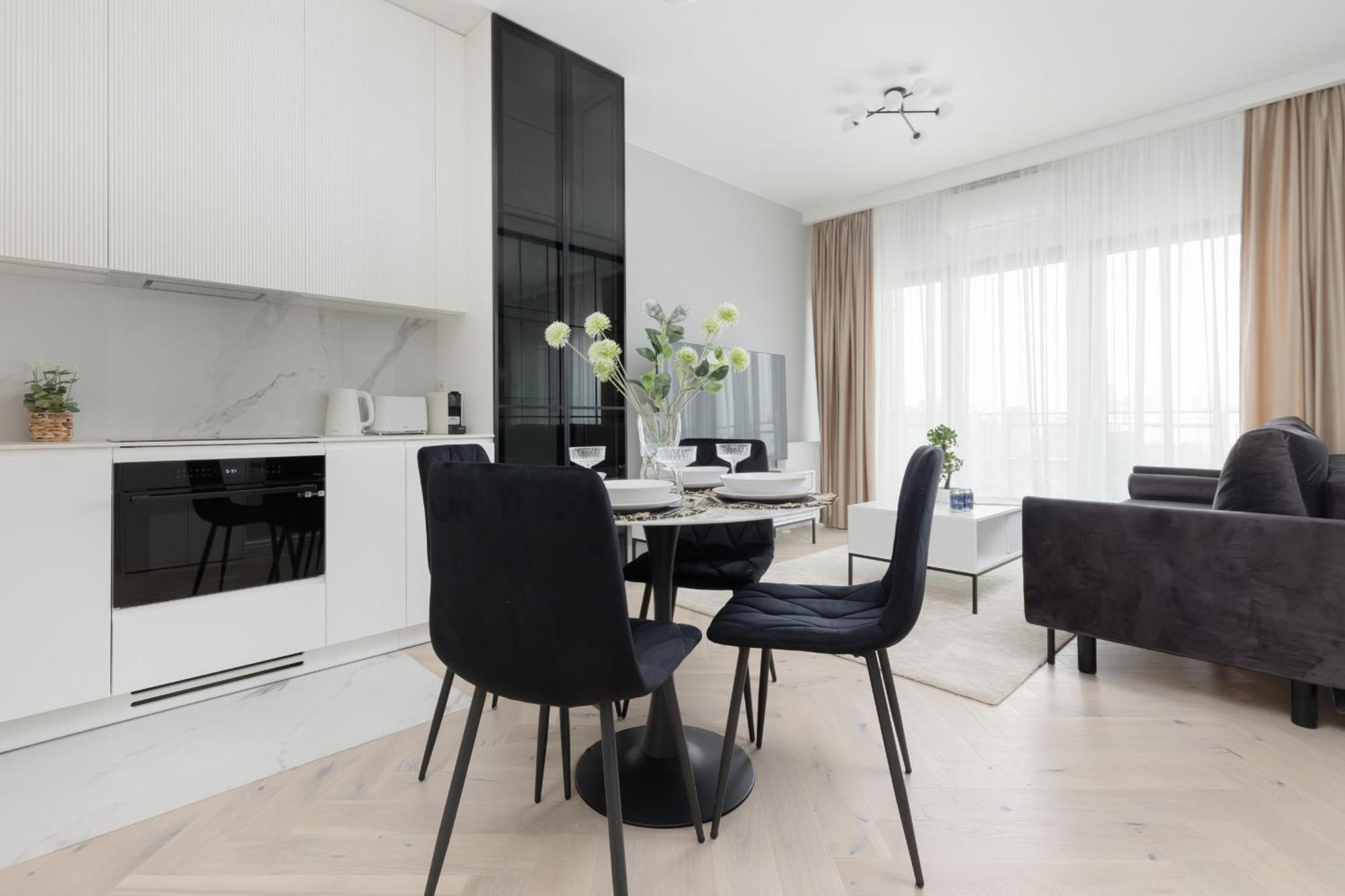 Art Deco Mokotow With Parking & Gym By Renters Prestige Căn hộ *