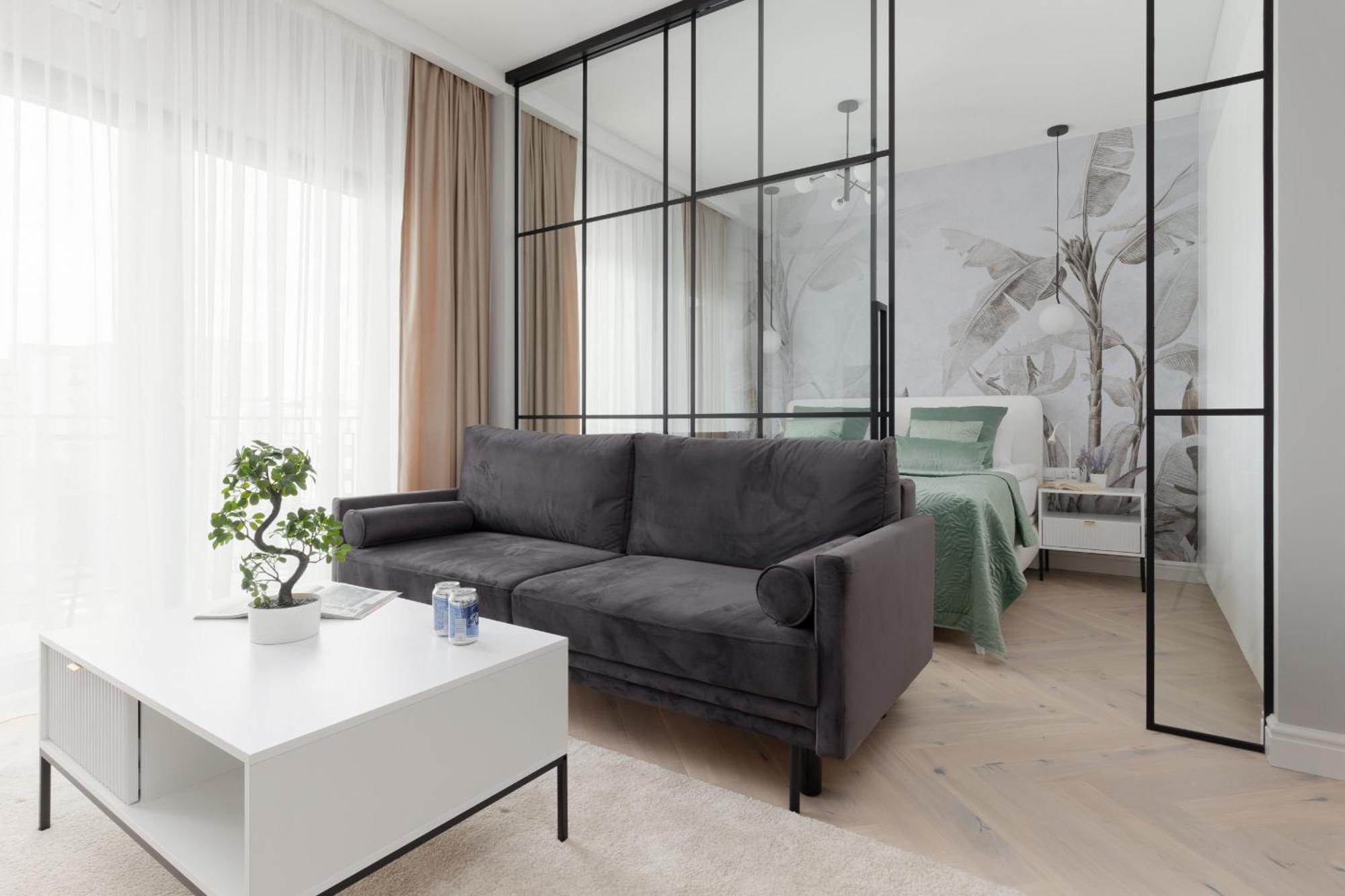 Art Deco Mokotow With Parking & Gym By Renters Prestige Căn hộ