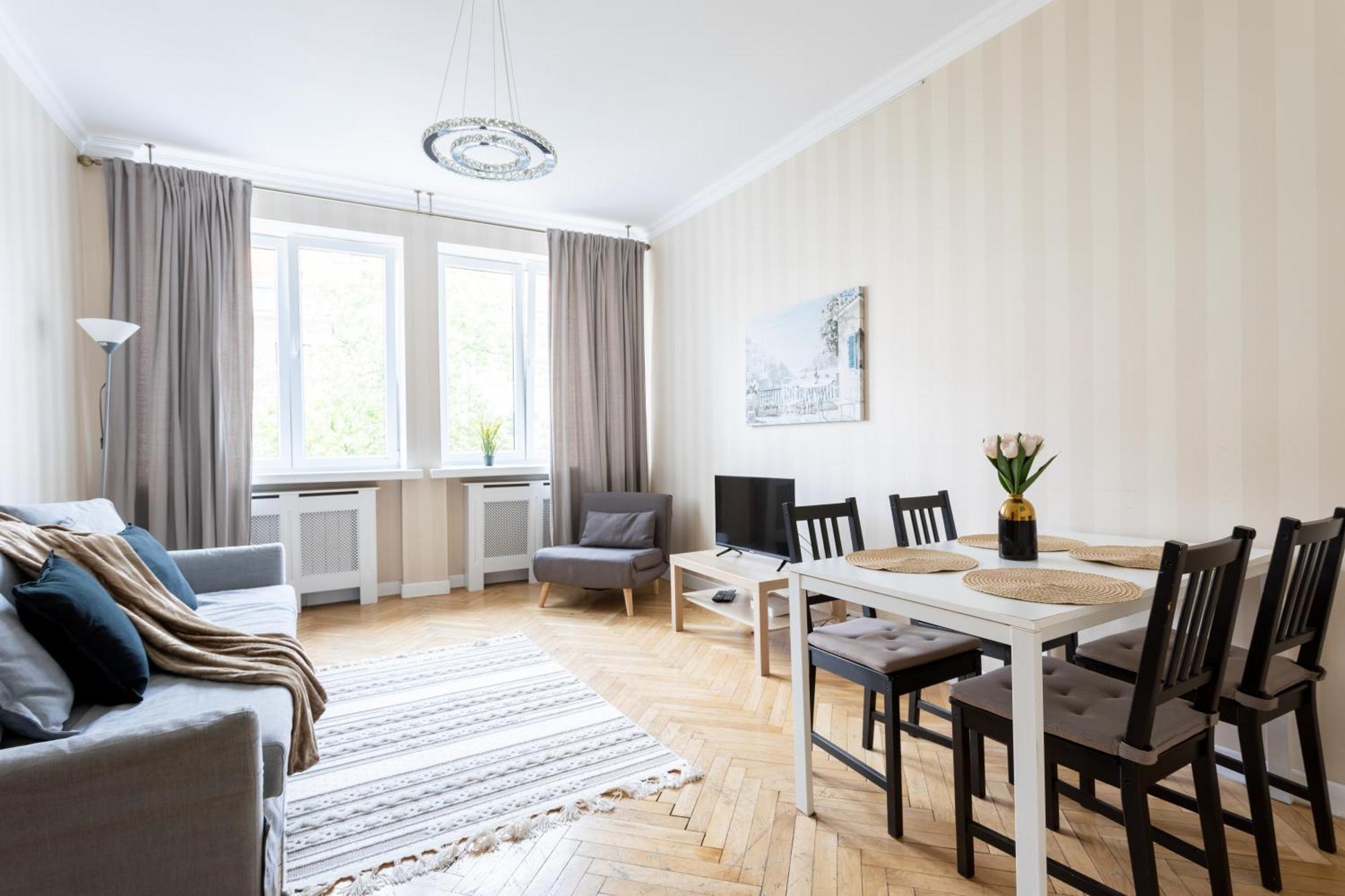- Great Location - Big And Bright Apartment&nowy Swiat *