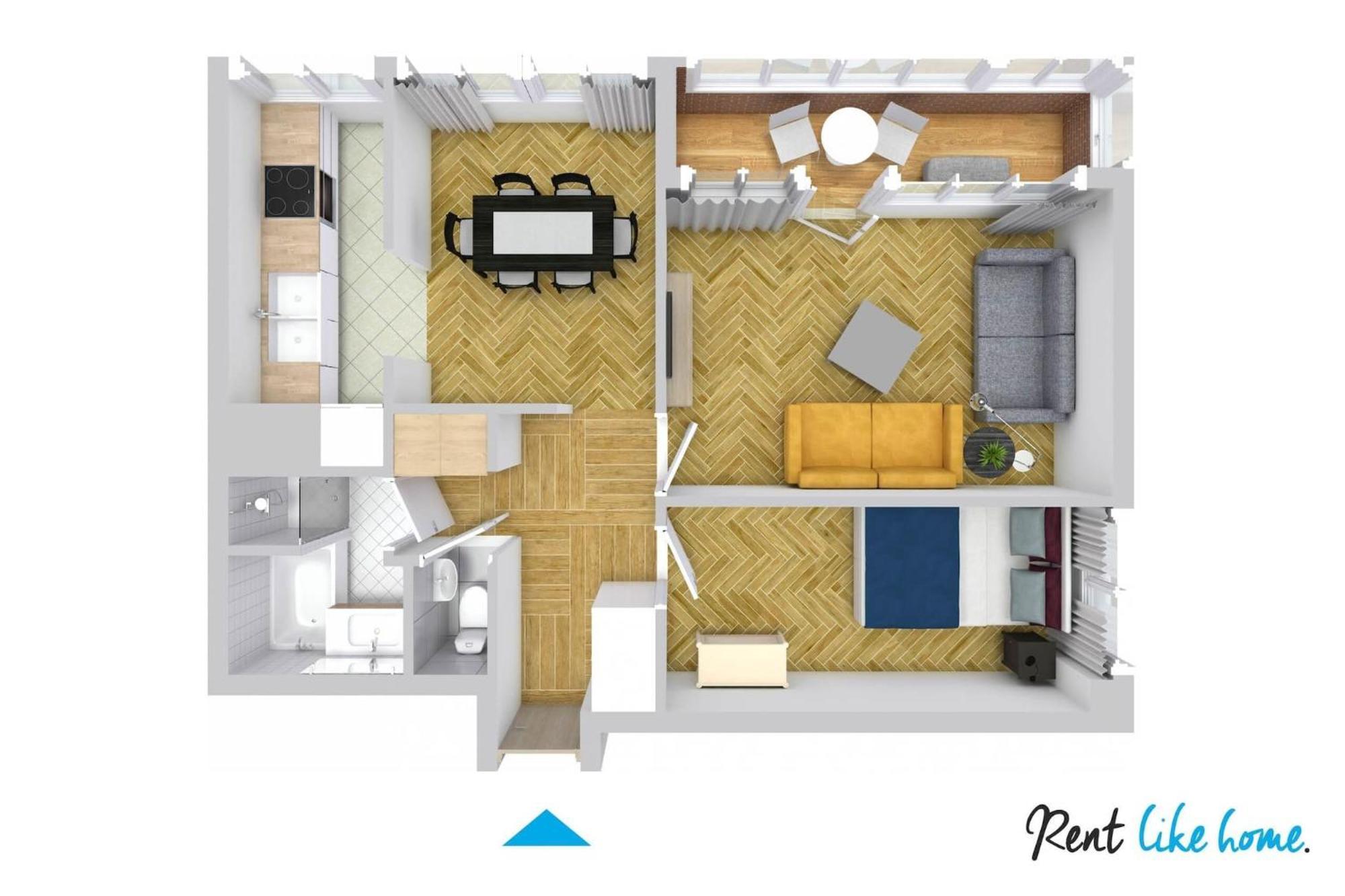 Smolna 8 - Warm With Balcony By Renters