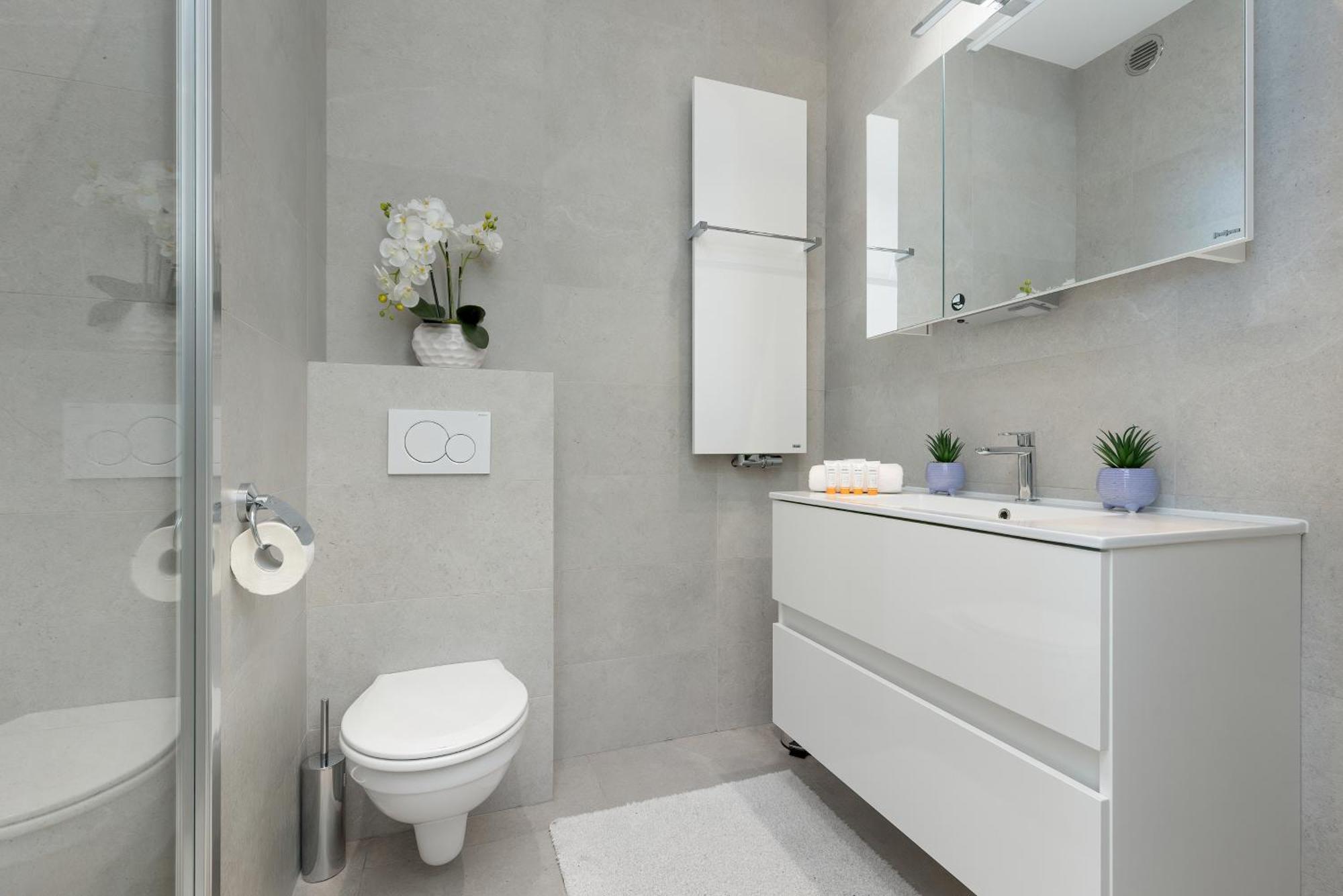 Apartment Elegant With Balcony & Parking By Renters *