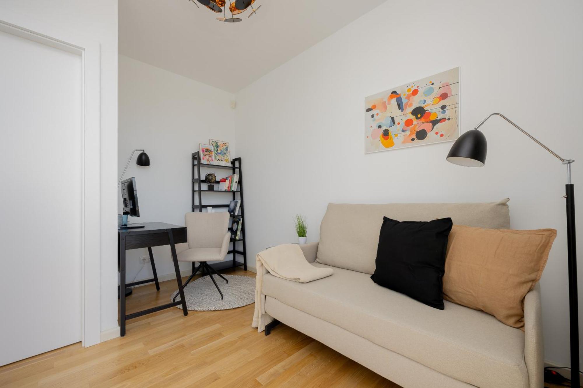 Apartamento Luxury Four Bedroom With Parking & Balcony In Mokotow By Renters Prestige *