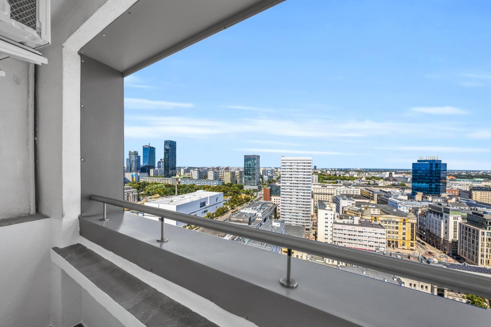 21st Floor Centrum - Balcony, View, Ac - By Rentujemy Warszawa