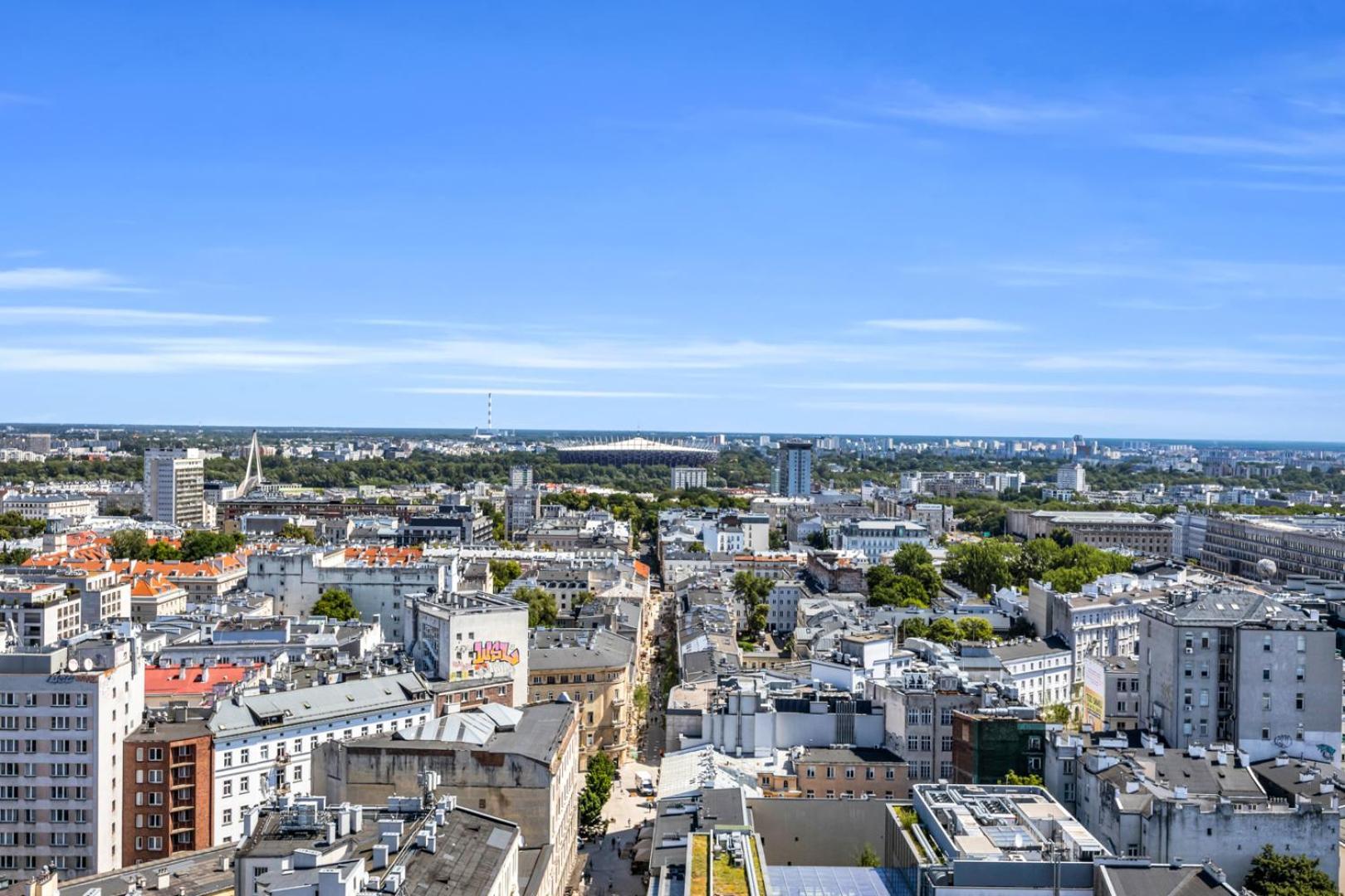 21st Floor Centrum - Balcony, View, Ac - By Rentujemy Warszawa