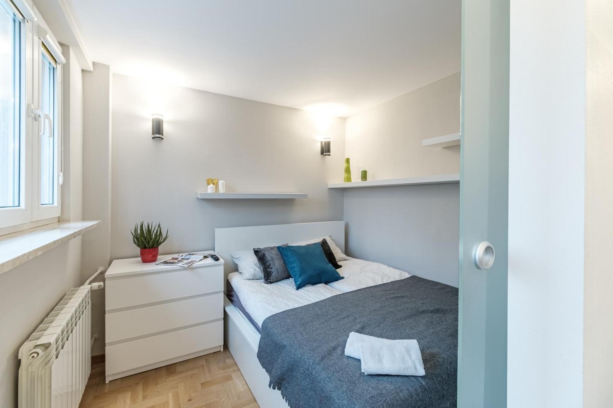 Inside Solec Center Apartment