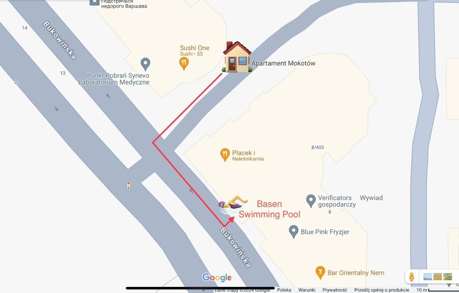 Apartment Mokotow -basen- *
