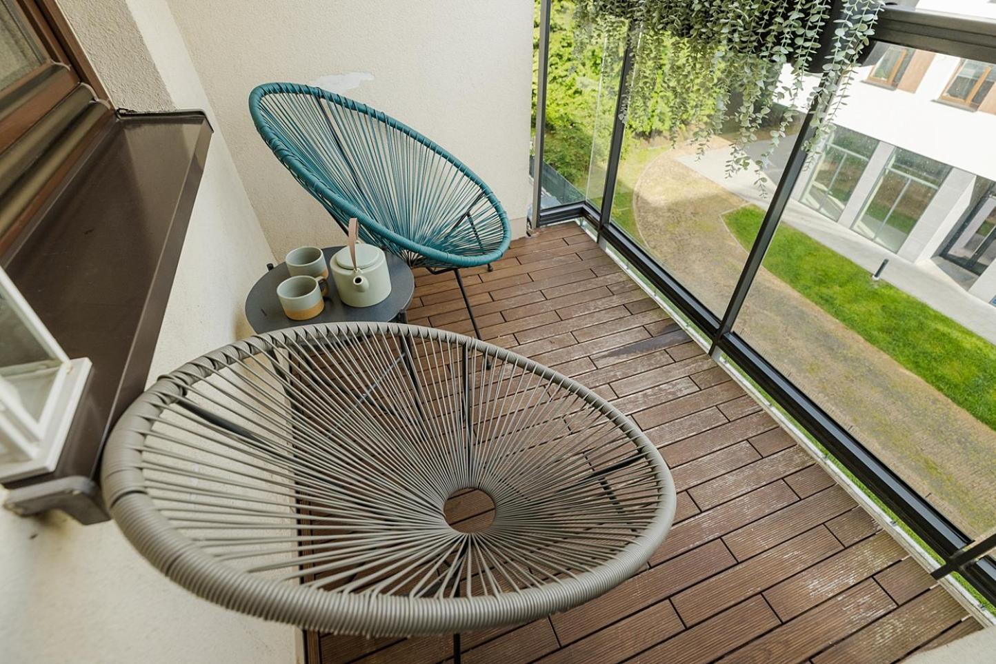 Lanciego - Przytulny Z Osobna Sypialna, Balkon, Wi-fi, Natolin, Ursynow Warschau