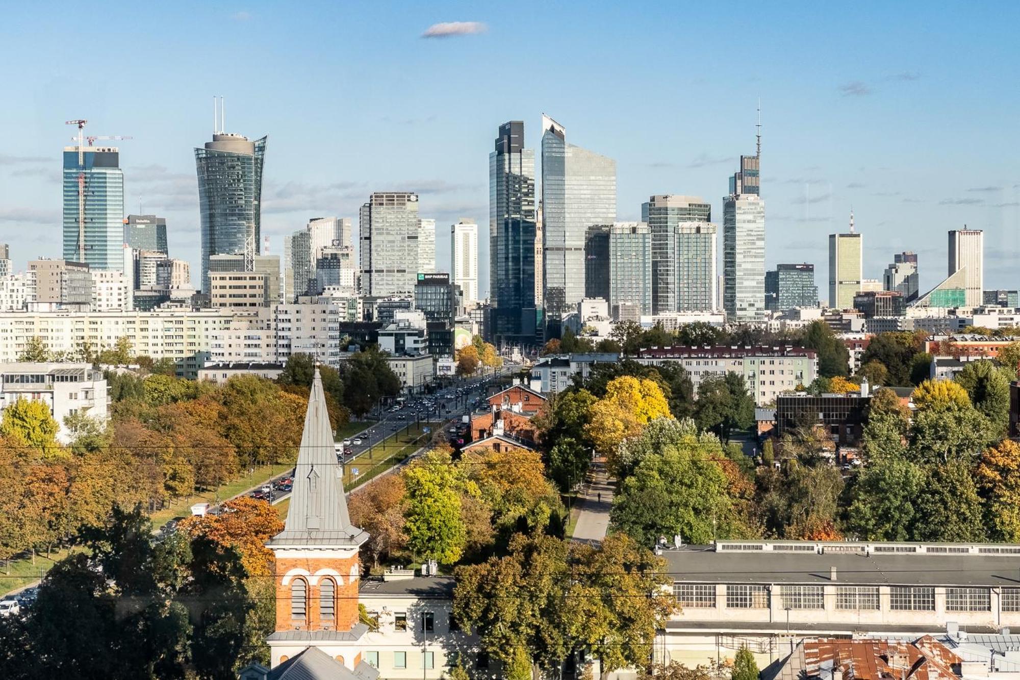 Kasprzaka 29 Wola Tower Free Garage By Perfect * Warsaw