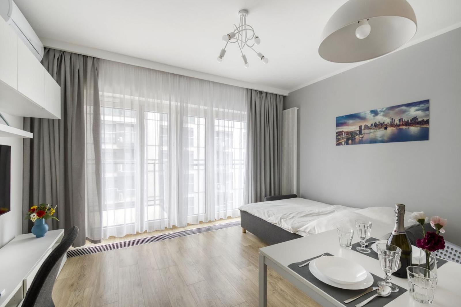 Apartment Klimatyzowane Studia Mennica Night
