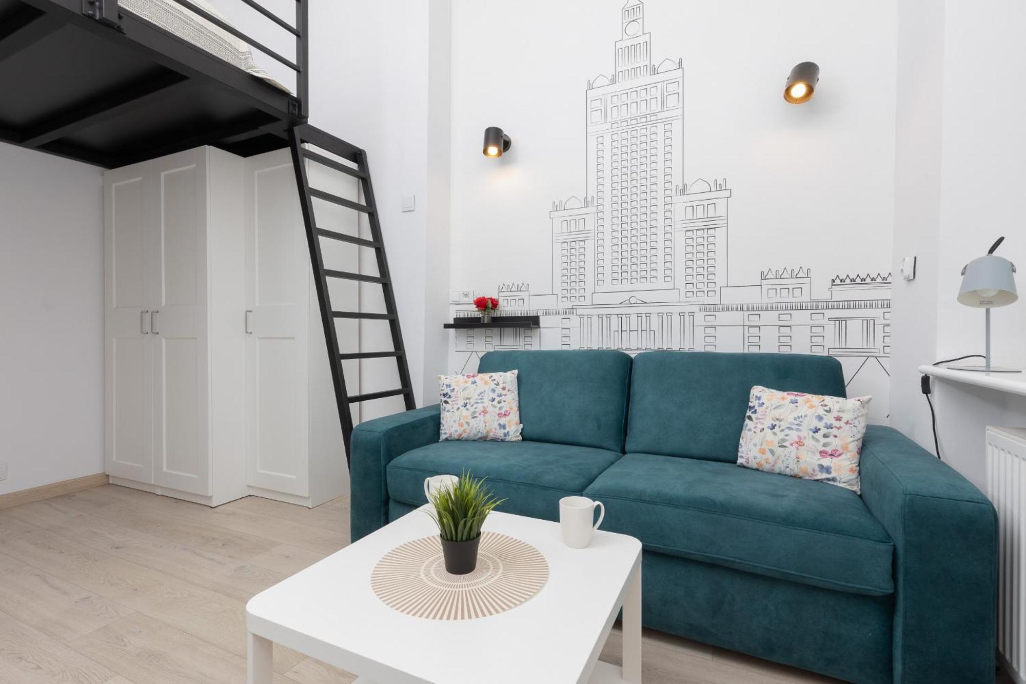 Apartament Aleja Wyzwolenia Studio With Mezzanine Downtown By Renters *