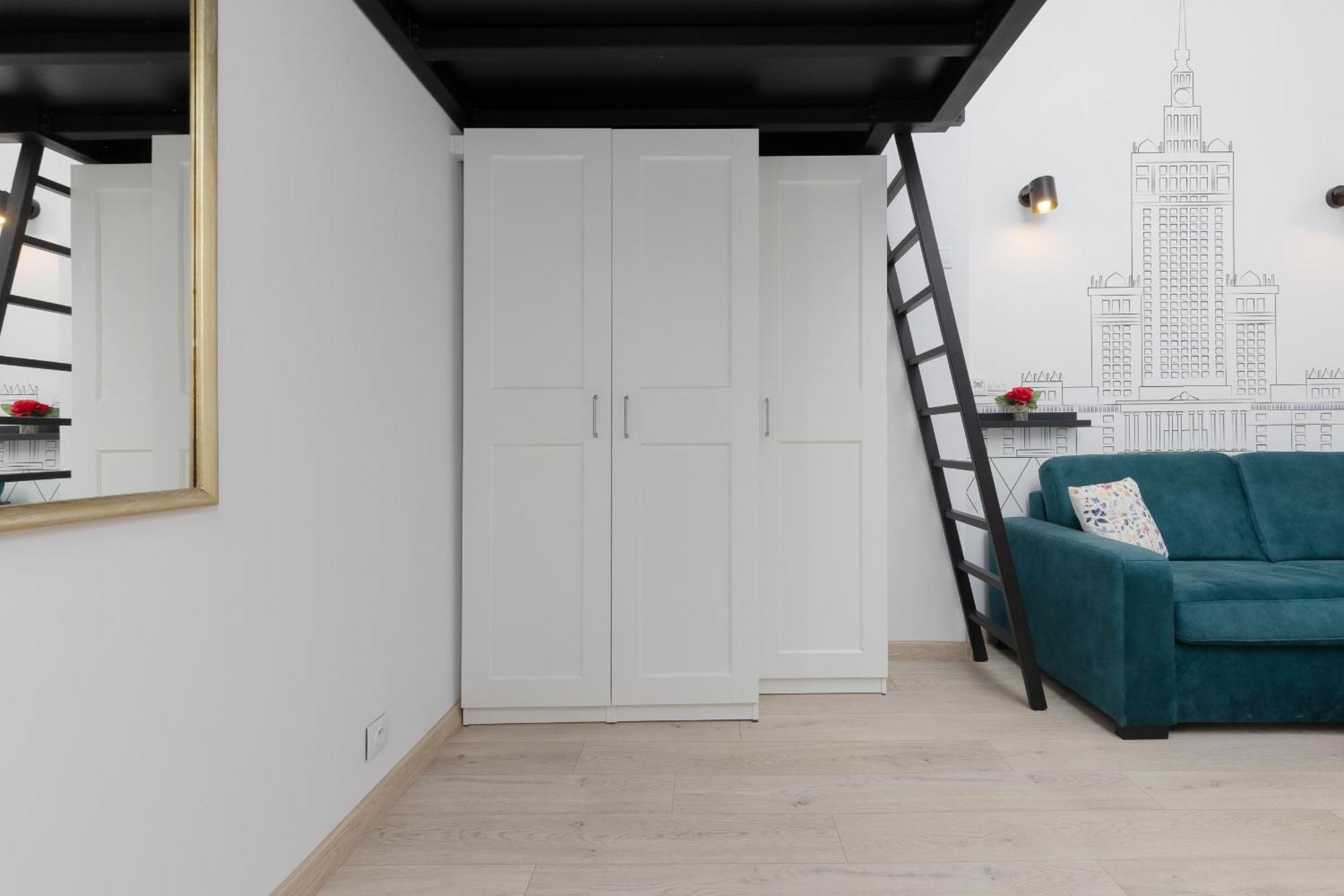 Apartament Aleja Wyzwolenia Studio With Mezzanine Downtown By Renters Warszawa