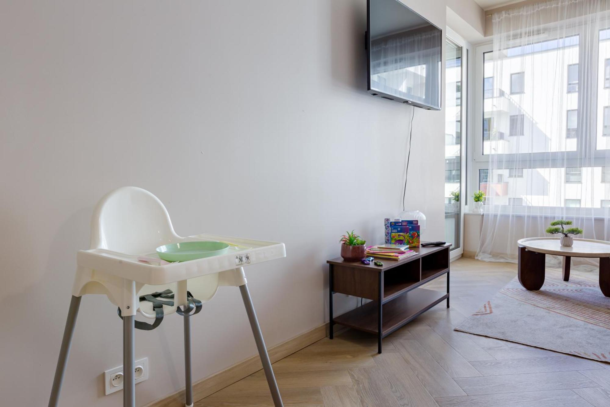 Soho Serenity By Aparo - Stadion Narodowy, Metro, Praga, Centrum, Balkon, Winda, Muzeum Neonow Apartment Warschau