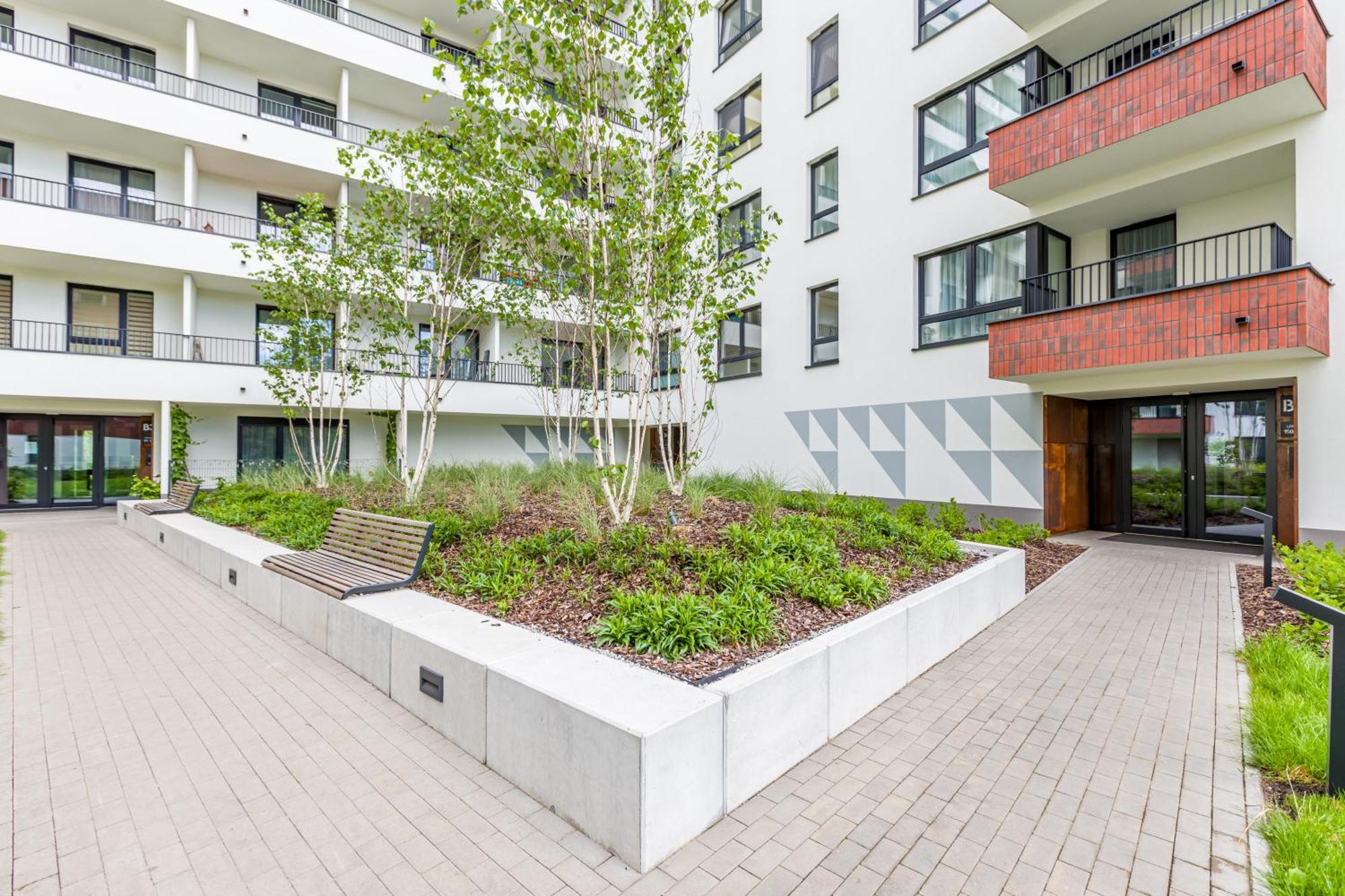 Soho Serenity By Aparo - Stadion Narodowy, Metro, Praga, Centrum, Balkon, Winda, Muzeum Neonow Apartment