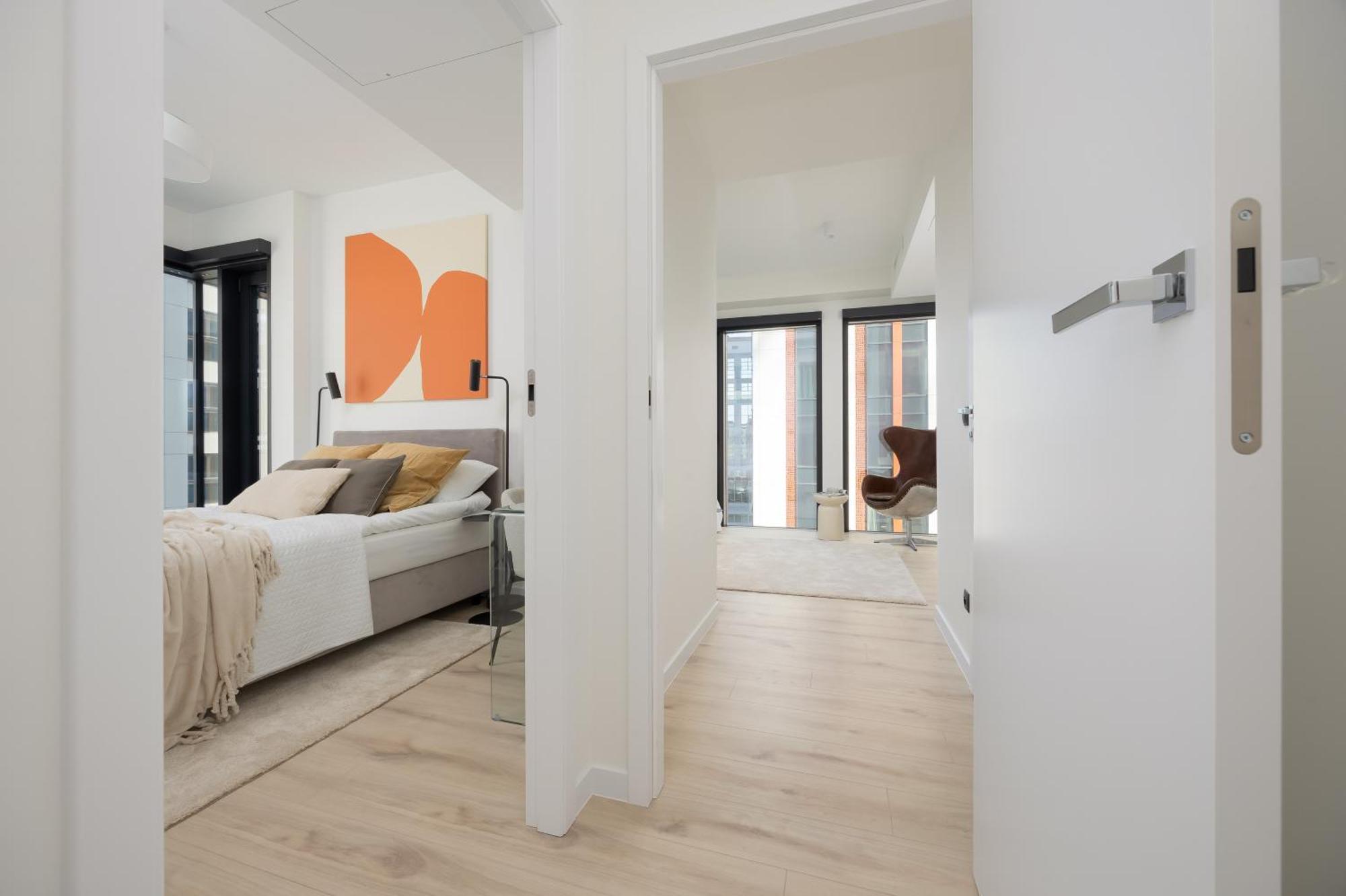 Luxury Towarowa Towers With Parking And Air Conditioning In Warsaw's Wola District By Renters Prestige *