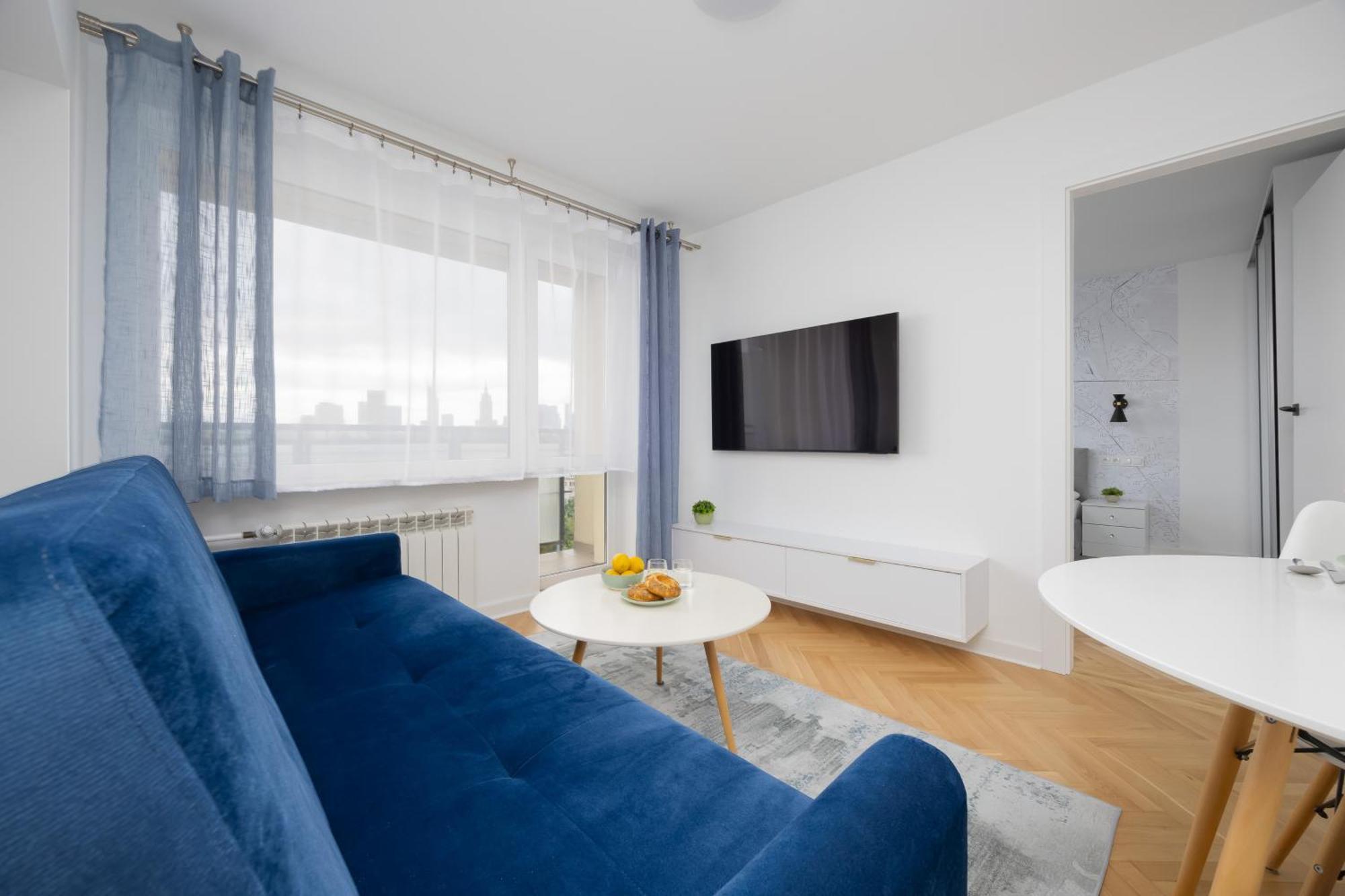Salezego With Balcony Near Pge Narodowy By Renters Apartament