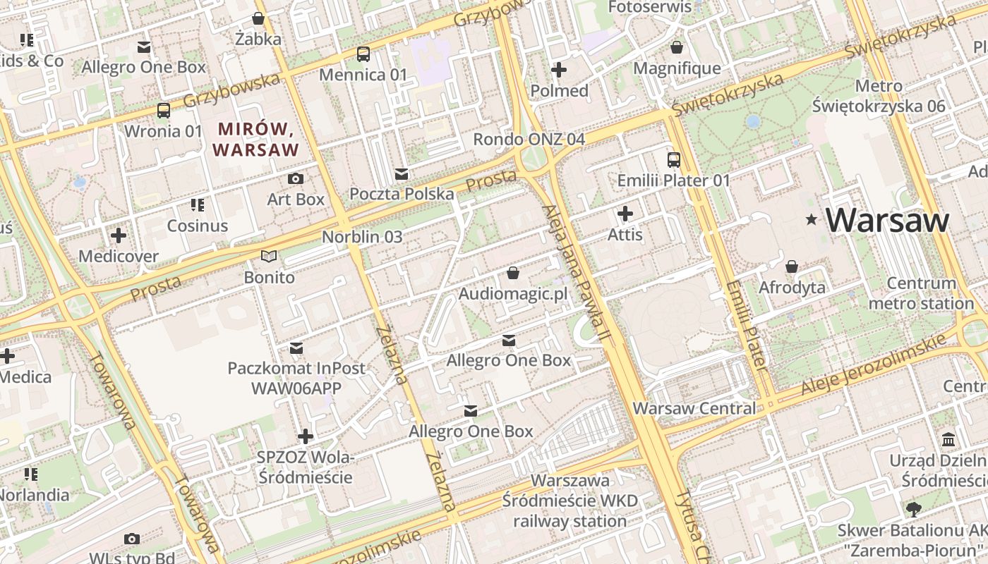 map
