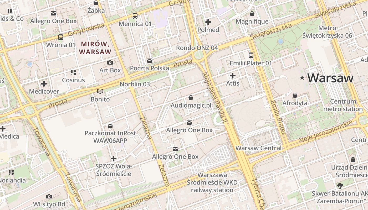 map