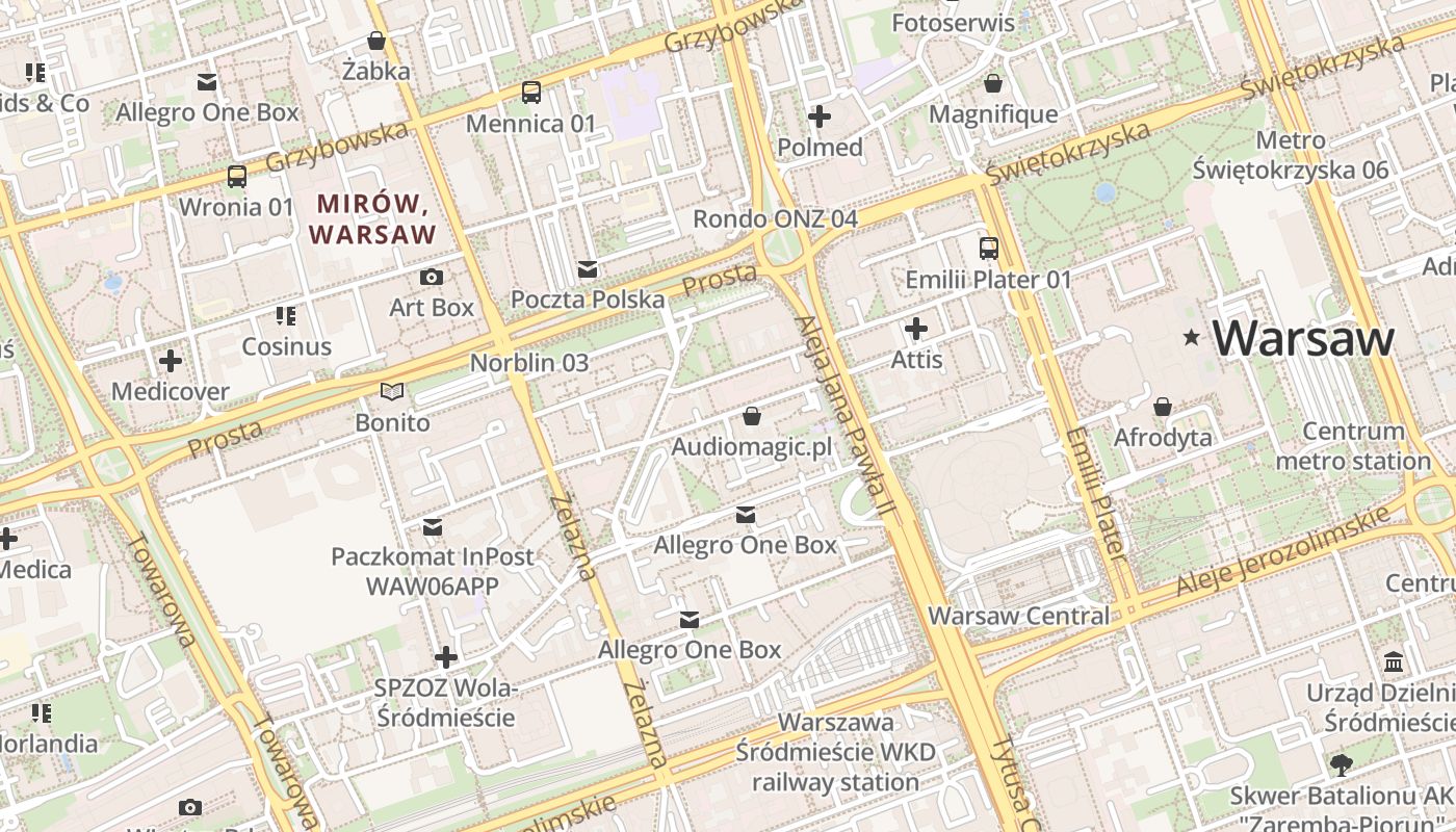 map