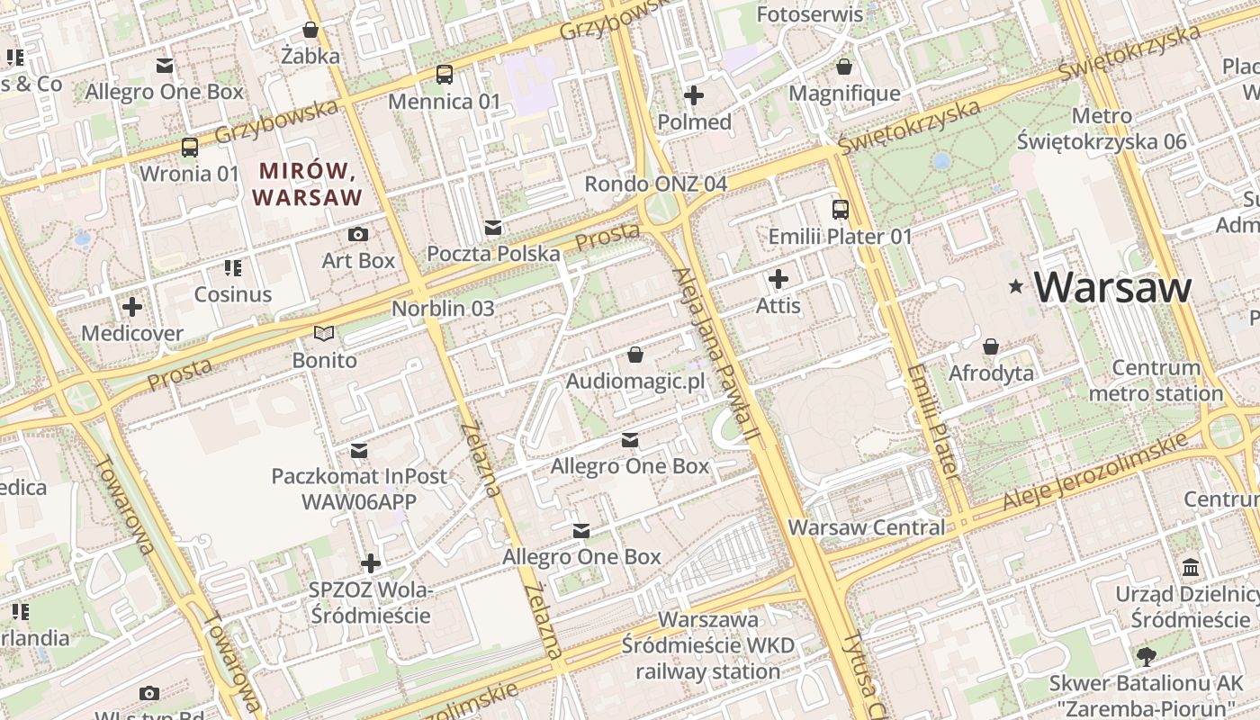 map
