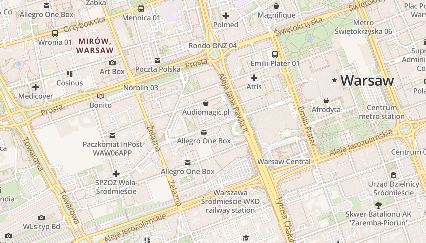 map