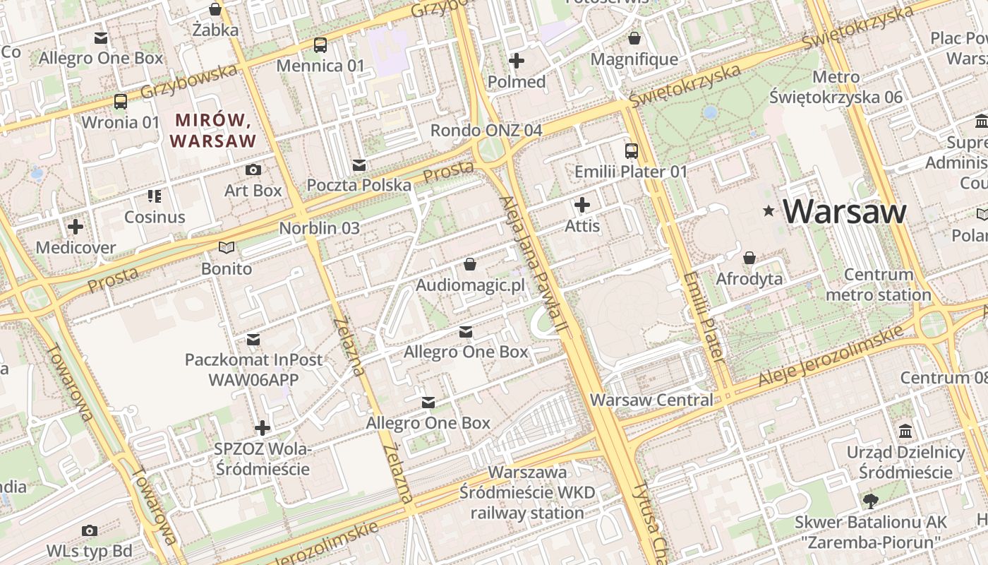 map