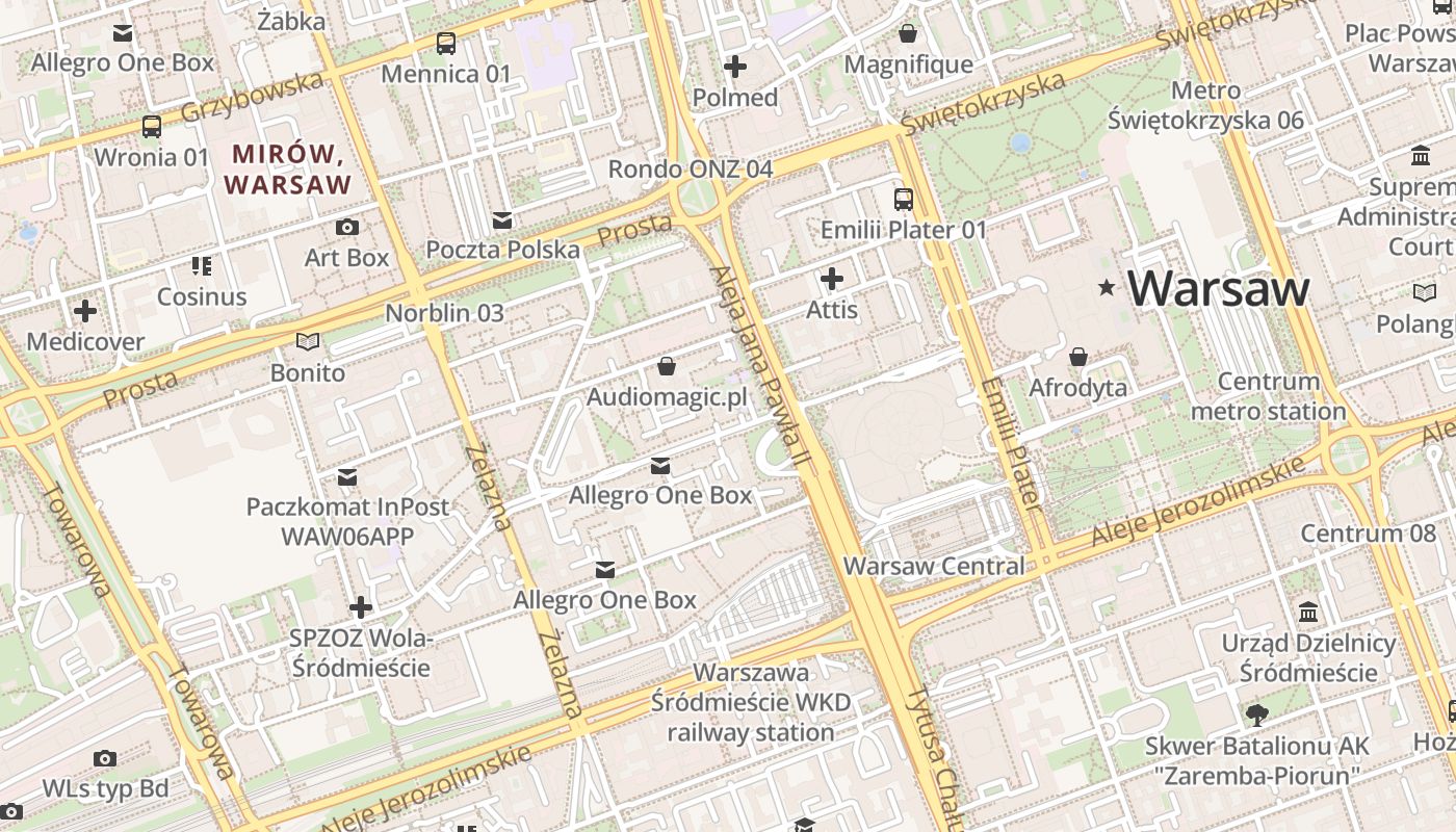 map