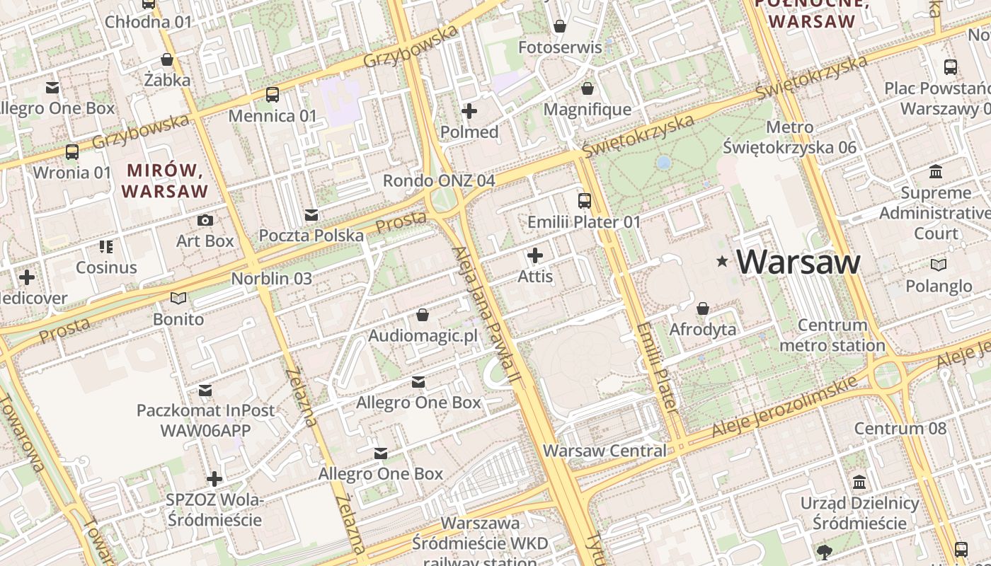 map