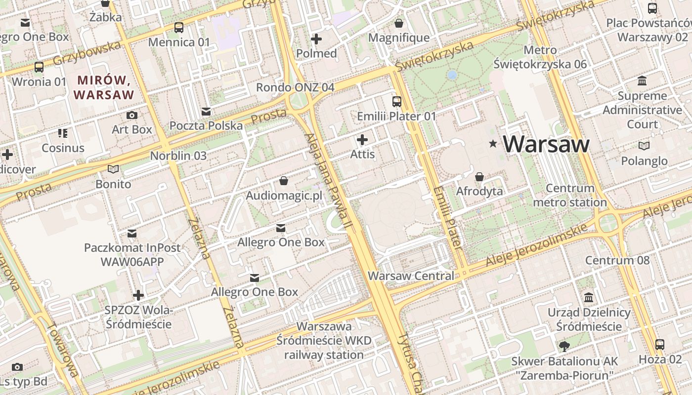 map