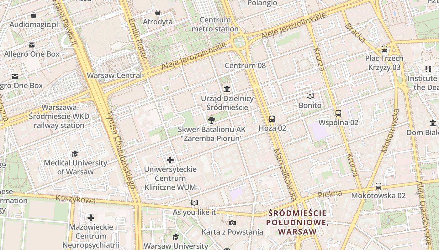 map